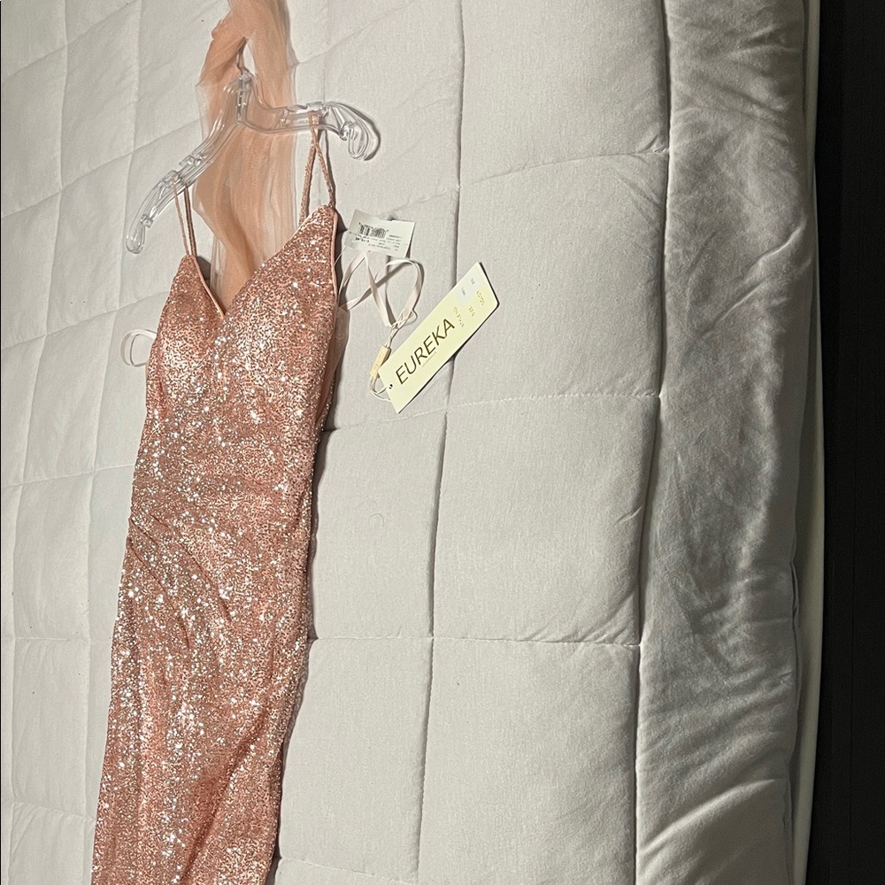 Eureka Pink Sequin Dress